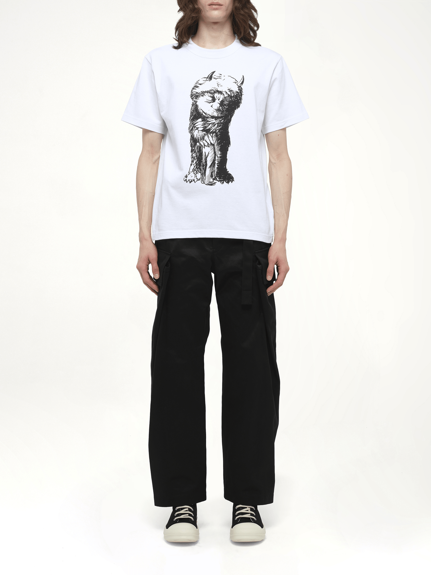 WHERE THE WILD THINGS ARE Monster T-Shirt in White