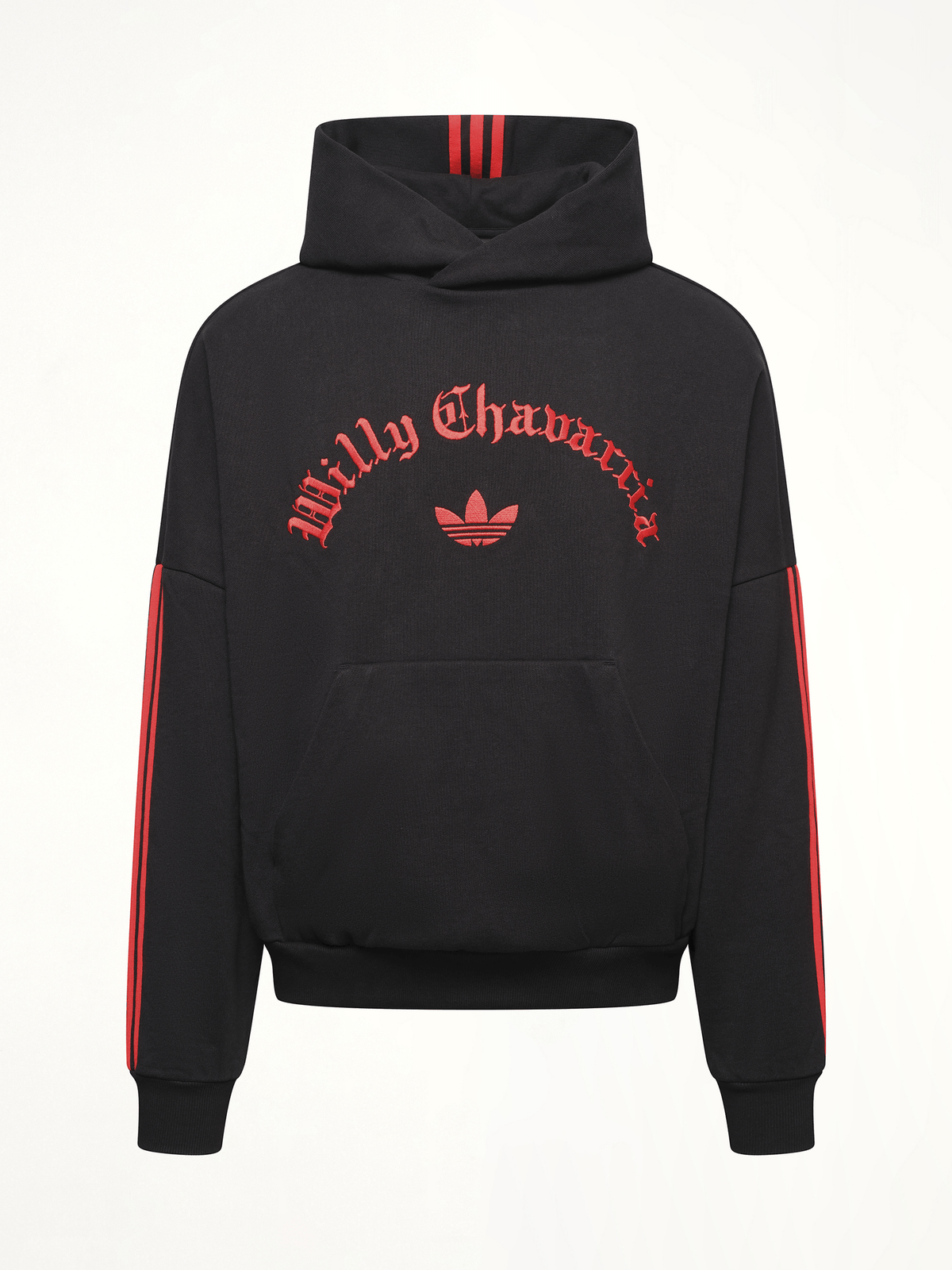 Willy Chavarria Adidas X Chavarria Merch Hoodie in Black