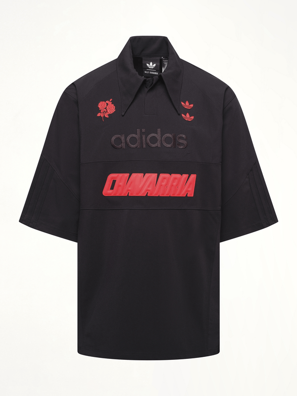 Willy Chavarria Adidas X Chavarria Polo in Black