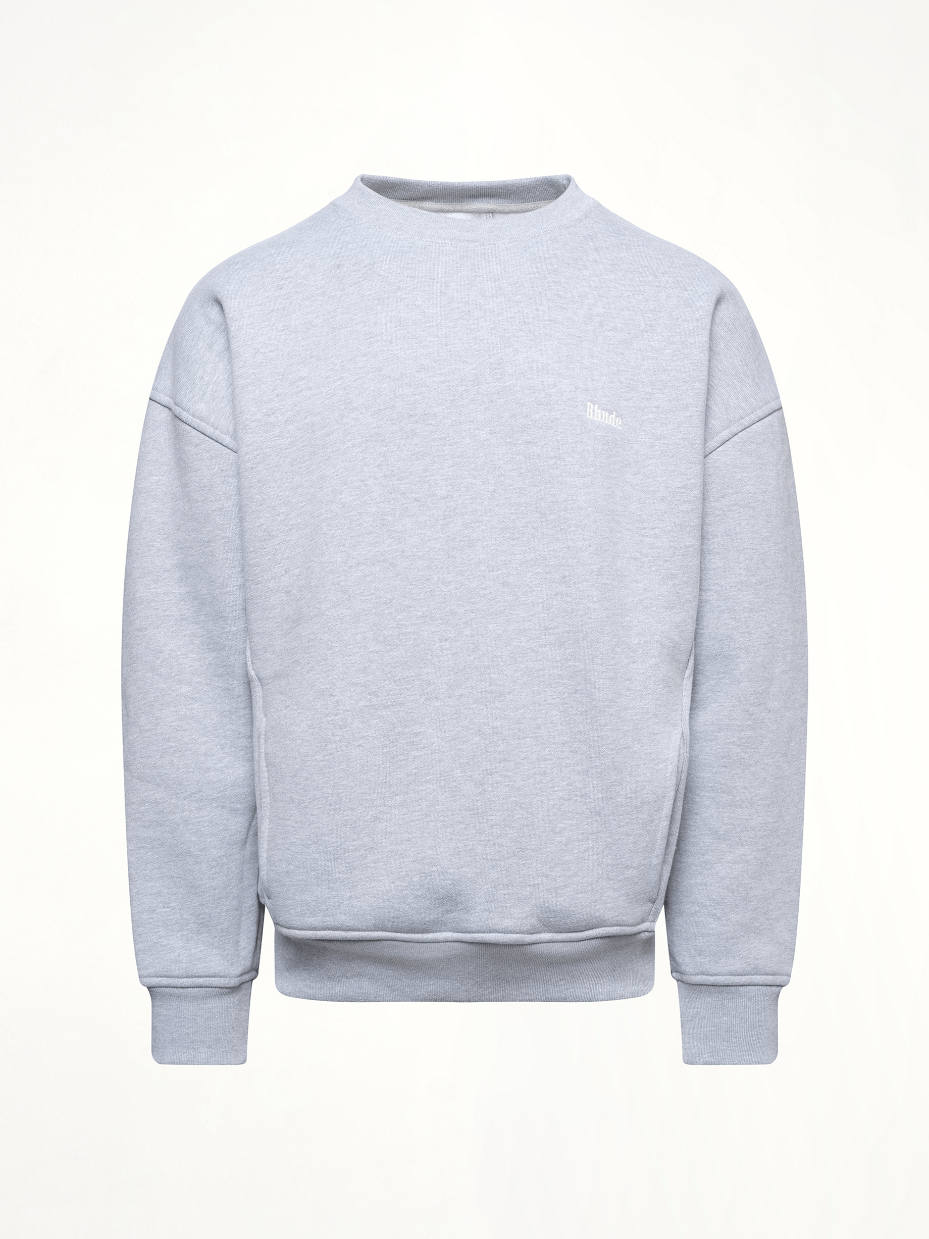Rhude Classique Sweatshirt in Heather Gray