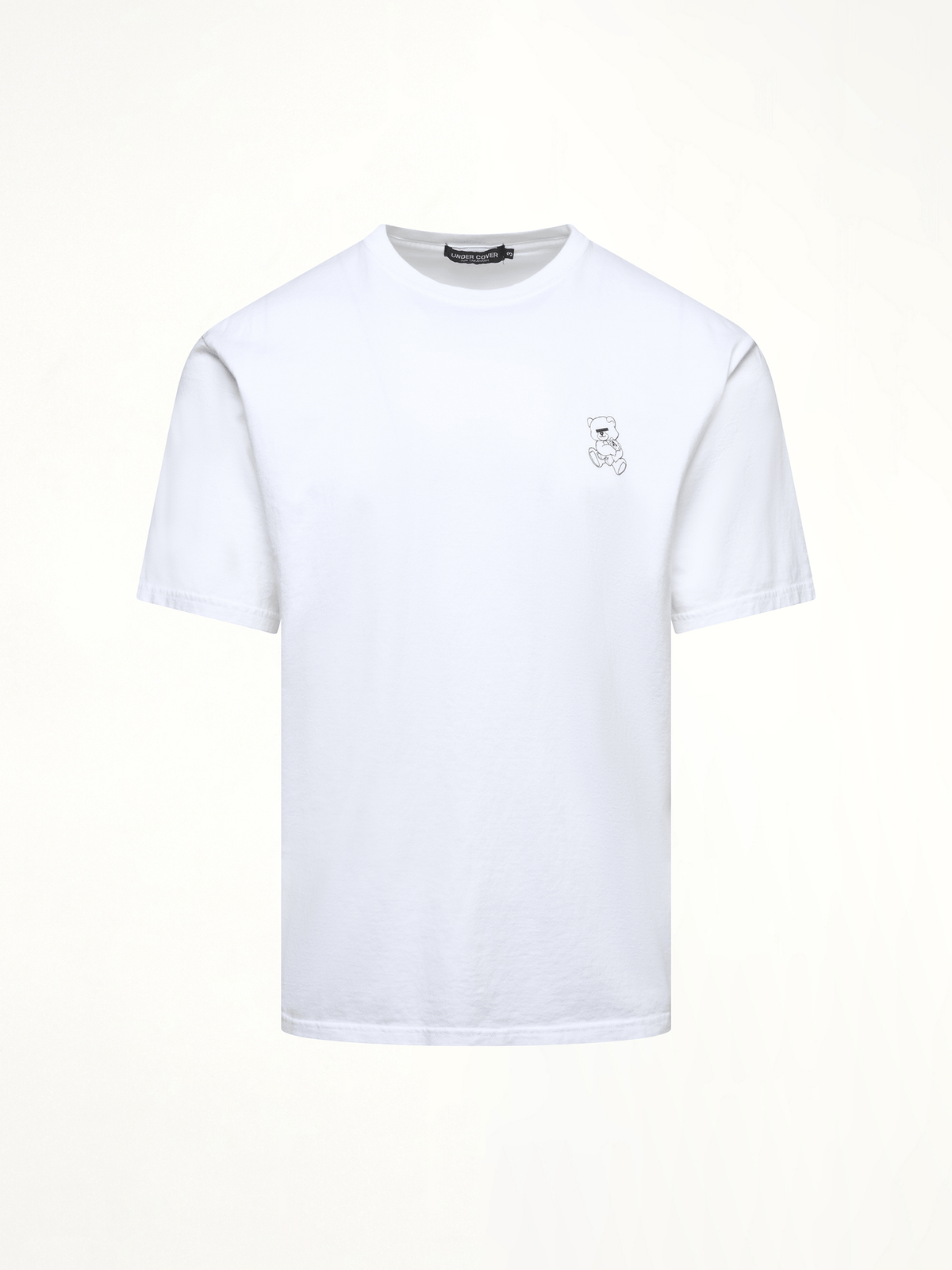 Undercover Small Teddy Bear Printed T-Shirt in White