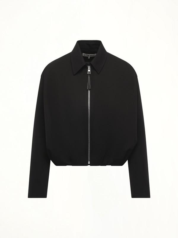 Loewe Draped Jacket in Black