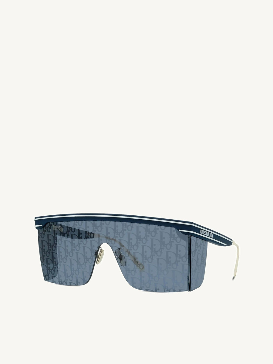 DiorClub M1U 31B800 Oblique Sunglasses in Blue