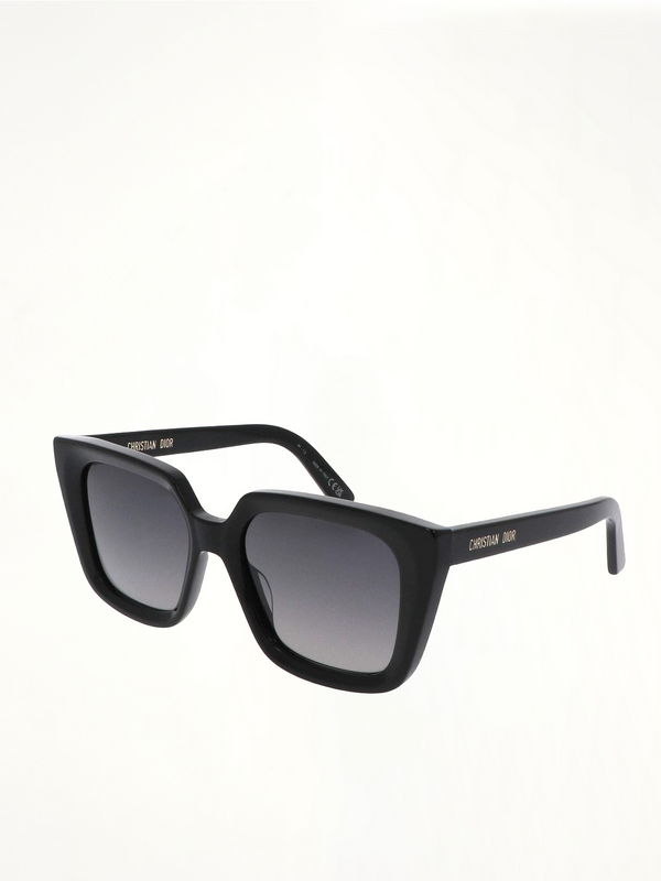 DiorMidnight S1I 10A1 Square Sunglasses in Black