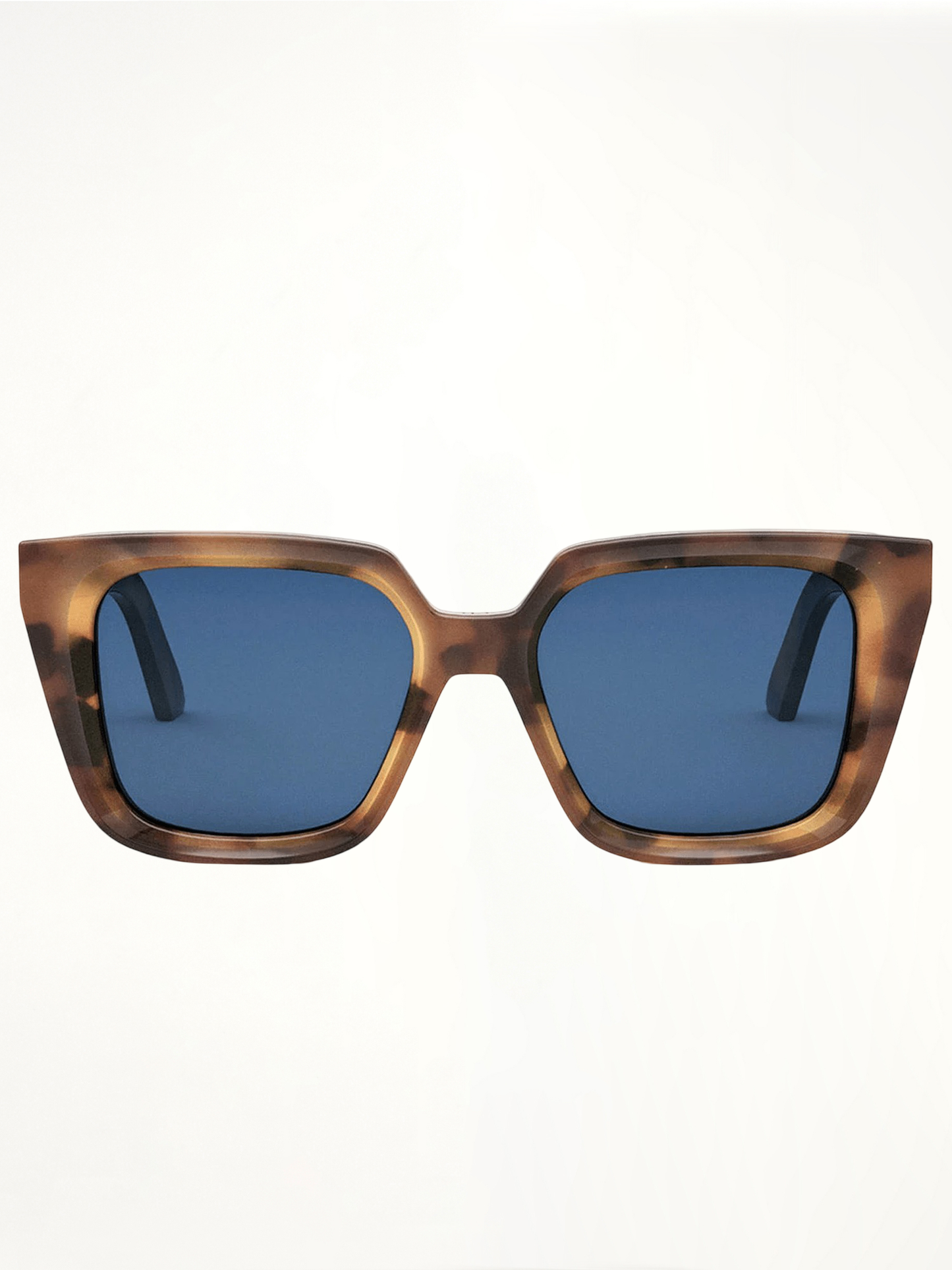 DiorMidnight S2F 26B0 Hexagon Sunglasses in Havana