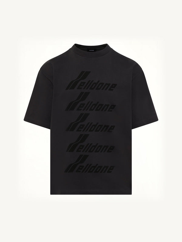 Classic Front Logo T-Shirt in Charcoal