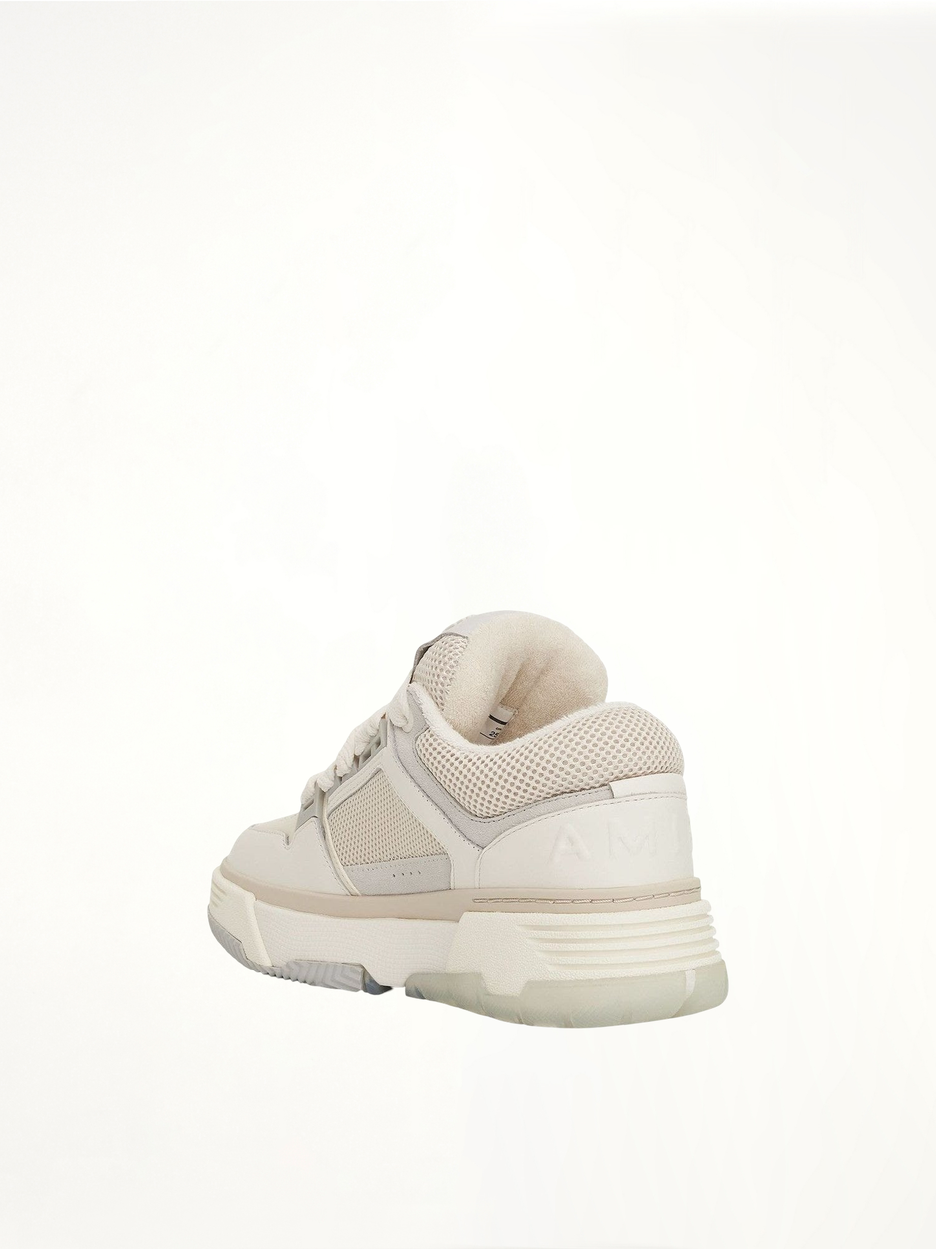 MA-1 Sneaker in Alabaster Back View | AMIRI