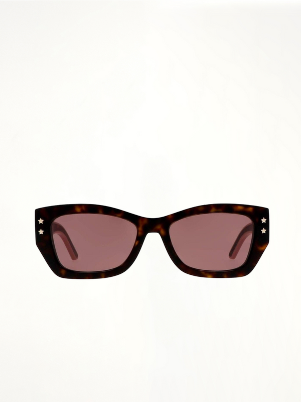 DiorPacific S2U 25D053 Rectangular Sunglasses in Tortoise