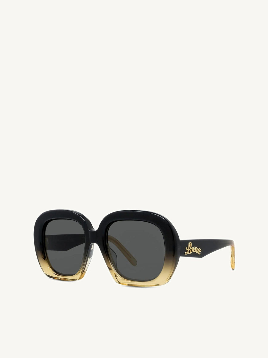 Loewe LW40113U 5350A Acetate in Black/Beige