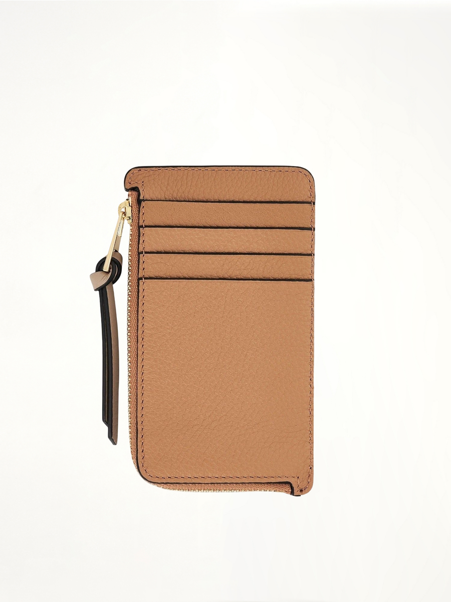 Coin Cardholder in Toffee/Tan