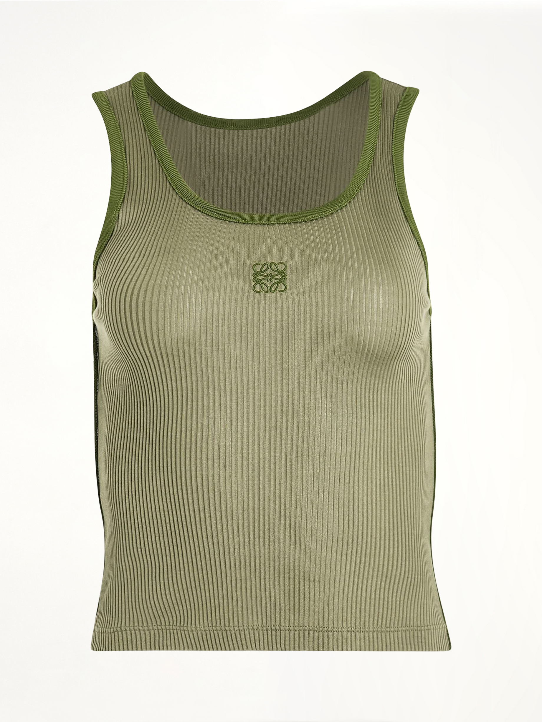 Tank Top in Military Green - Main Image