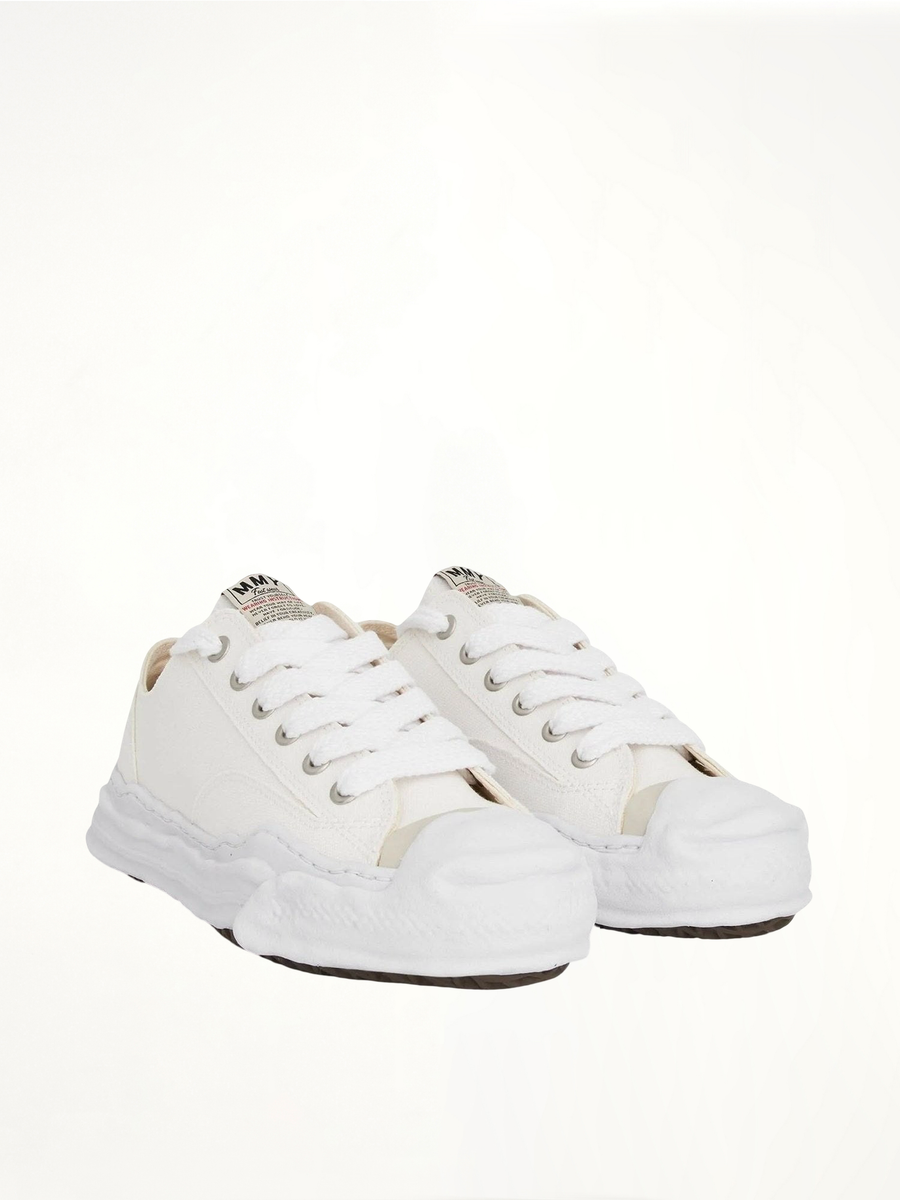 Hank OG Sneaker in White Front View | MAISON MIHARA YASUHIRO