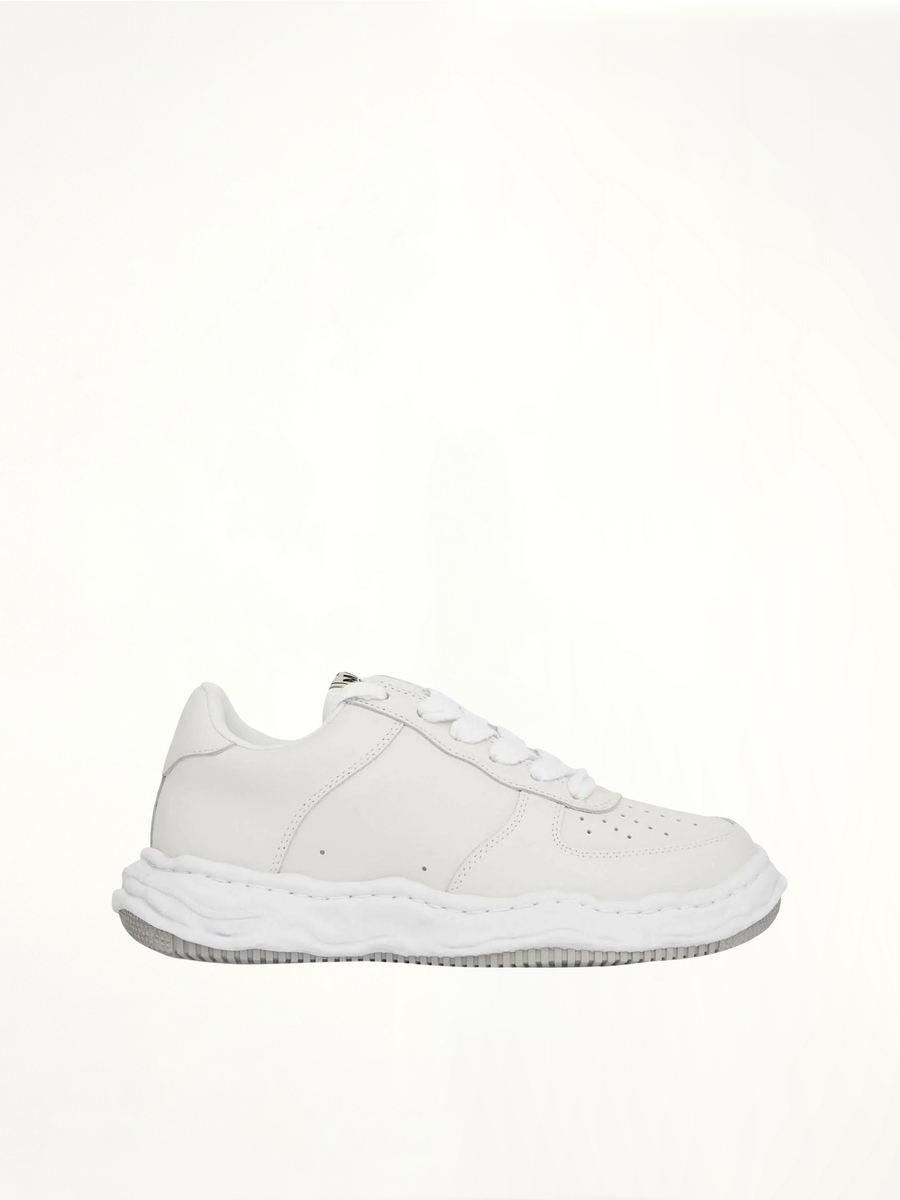 Wayne OG Sneaker in White Side View | MAISON MIHARA YASUHIRO