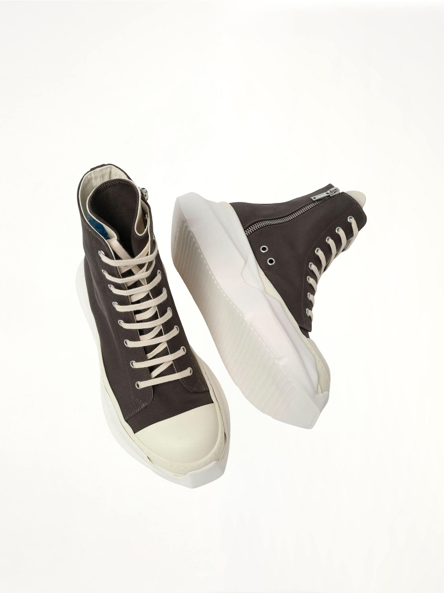 Abstract High Sneaker in Dark Dust/Milk