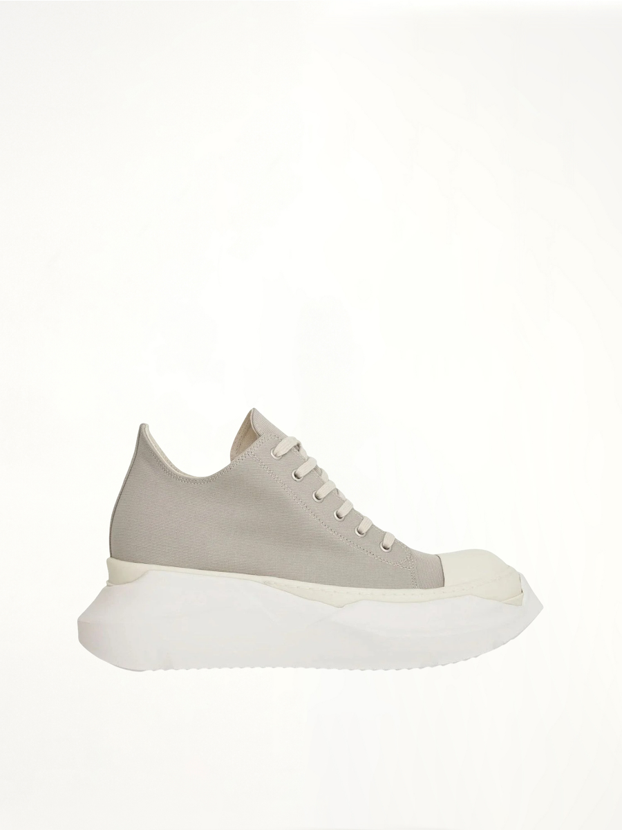 Abstract Sneaker in Pearl/Milk Side View | RICK OWENS DRKSHDW