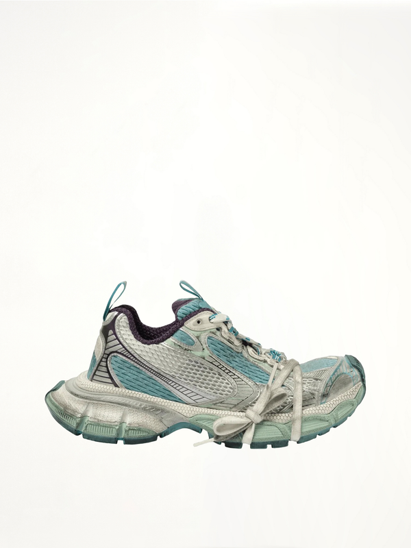 3XL Sneaker in Light Blue/White Side View | BALENCIAGA