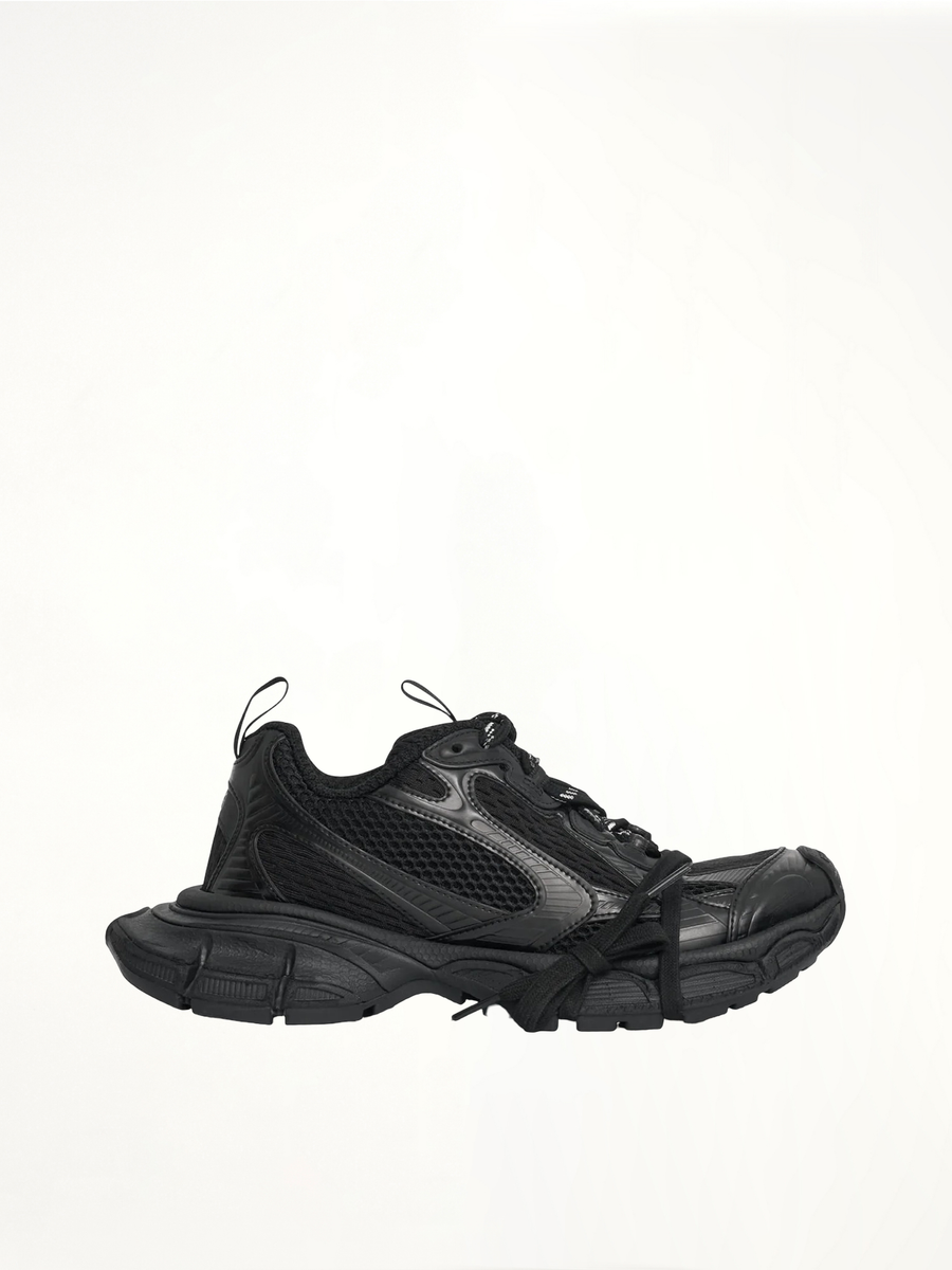Women 3XL Sneaker in Black Side View | BALENCIAGA