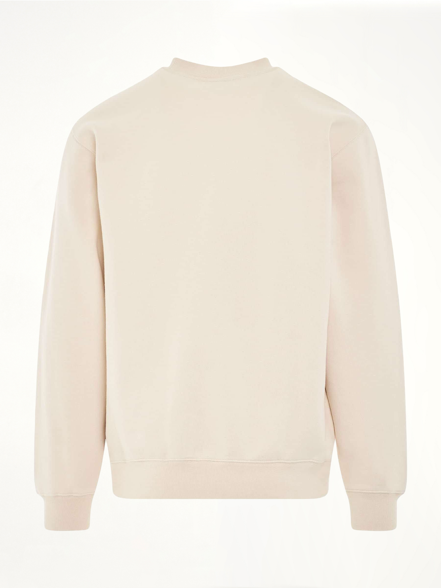 Gros Grain Logo Sweatshirt in Beige