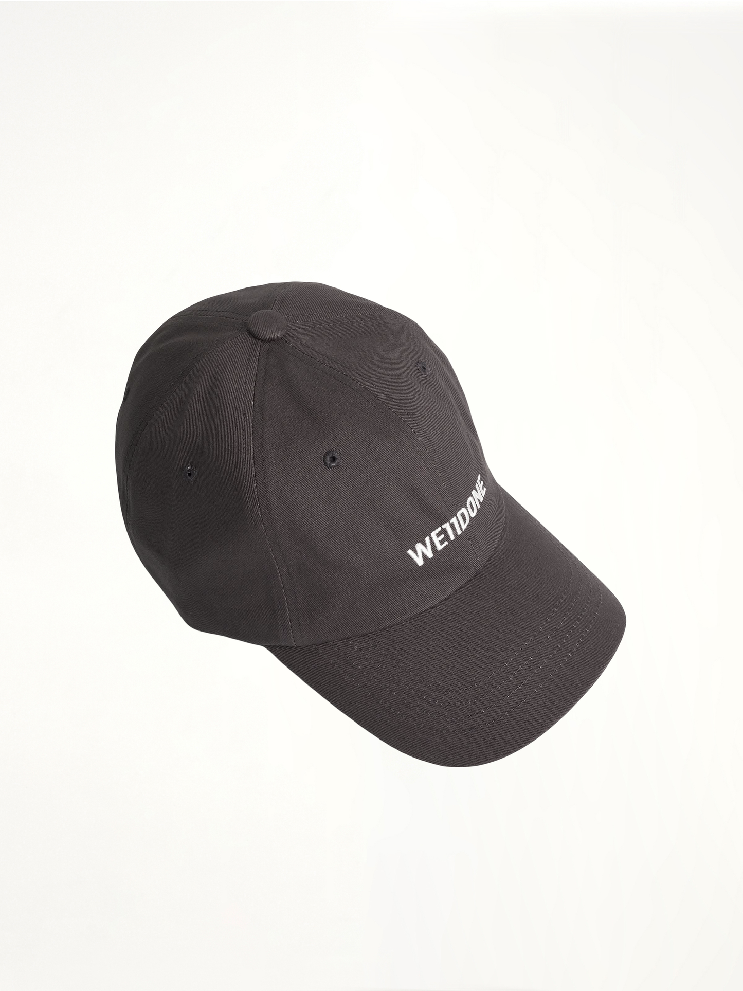 Basic Small Logo Cap in Charcoal