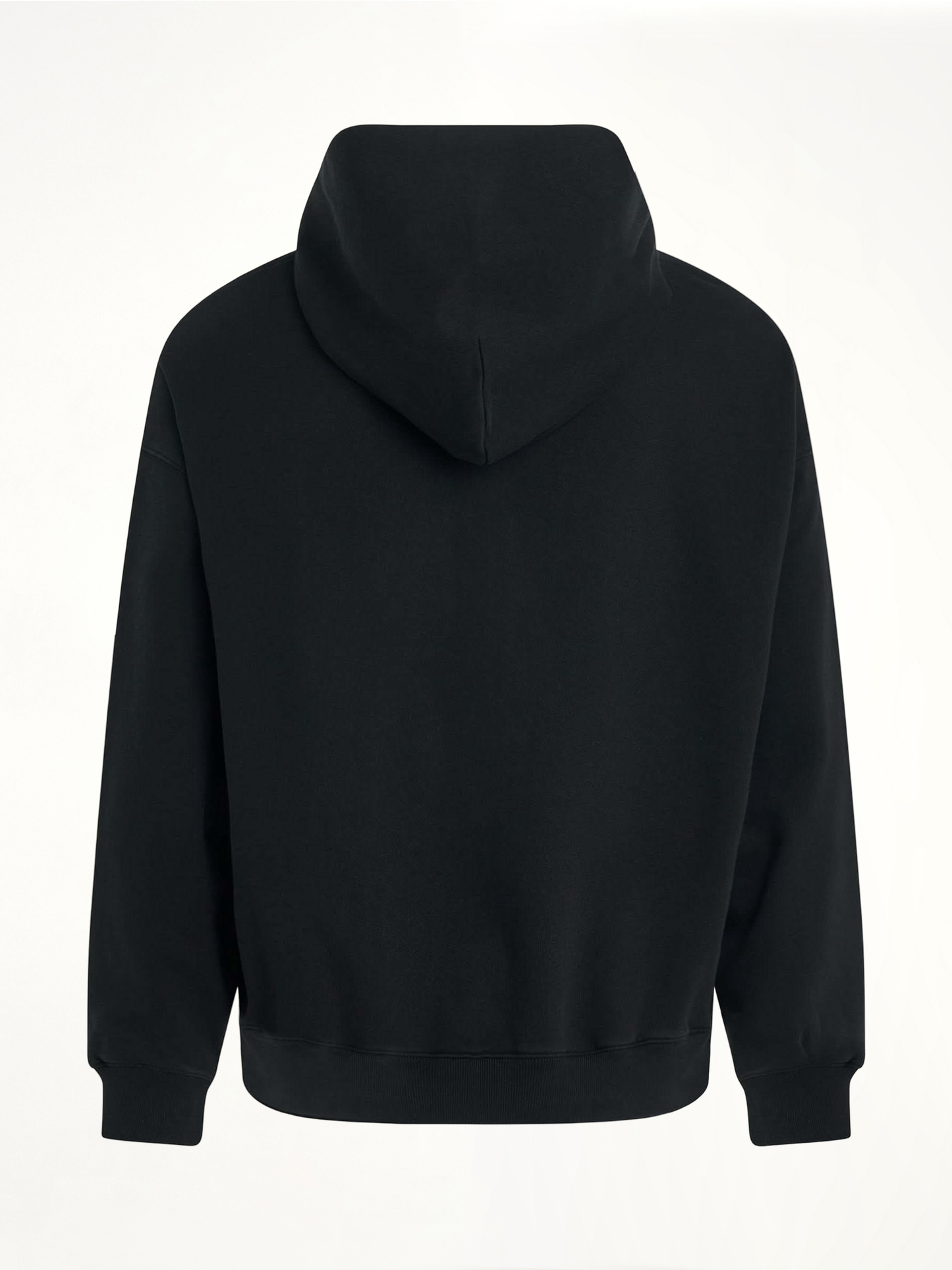 Flare Zip-Up Hoodie in Black