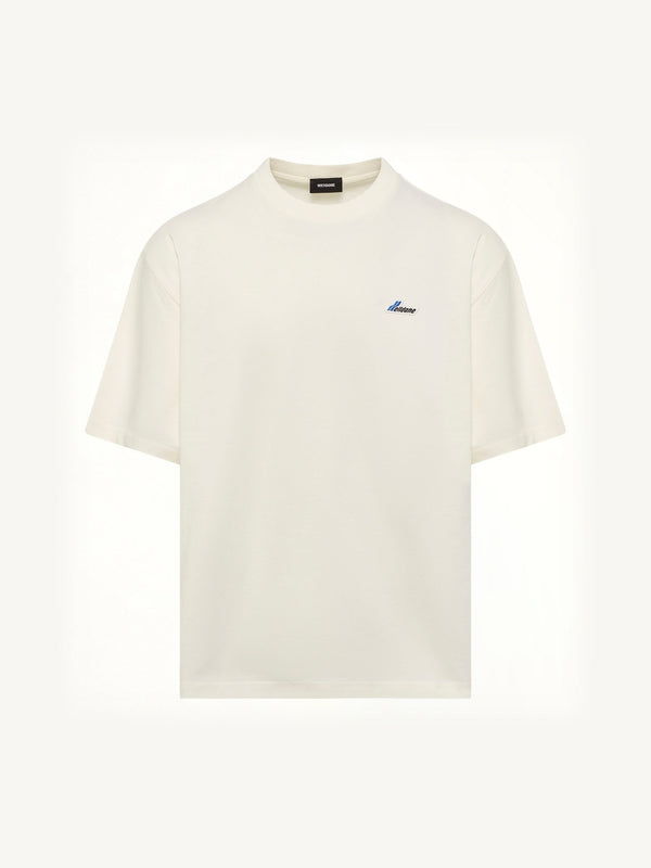 Wapen Logo T-Shirt in Ivory