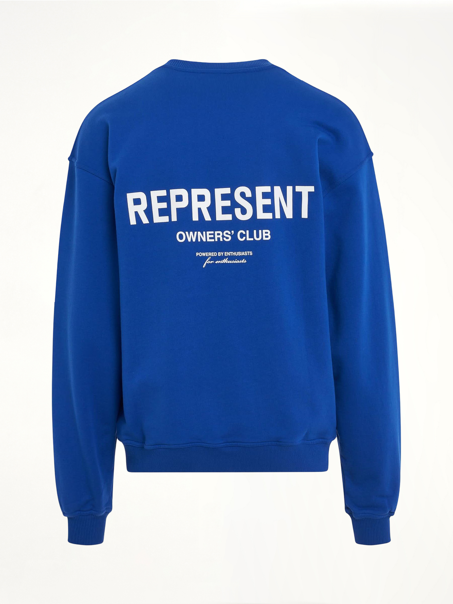 New Represent Owners Club Sweatshirt in Cobalt Blue
