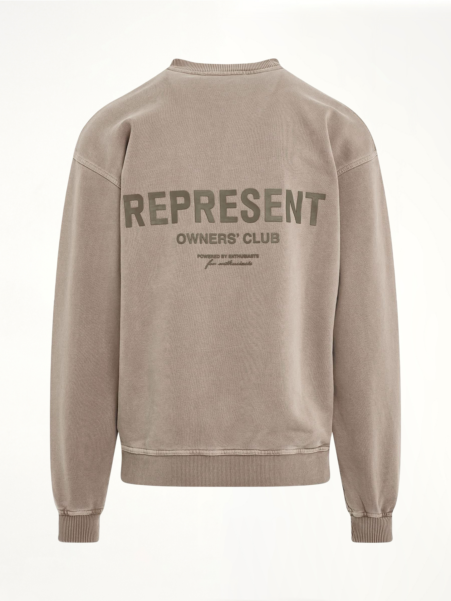 New Represent Owners Club Sweatshirt in Mushroom