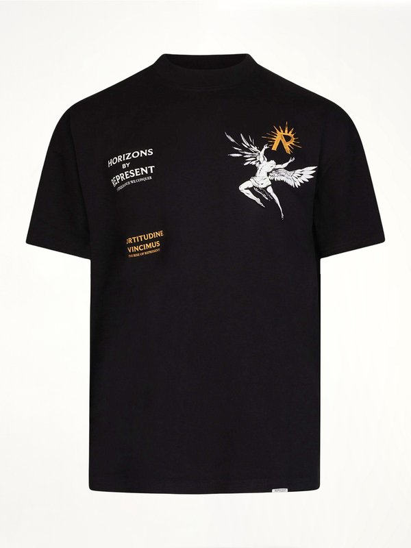 イカロスTシャツ ジェットブラック