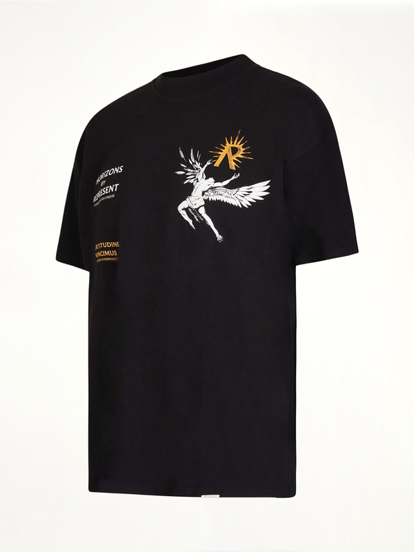 イカロスTシャツ ジェットブラック