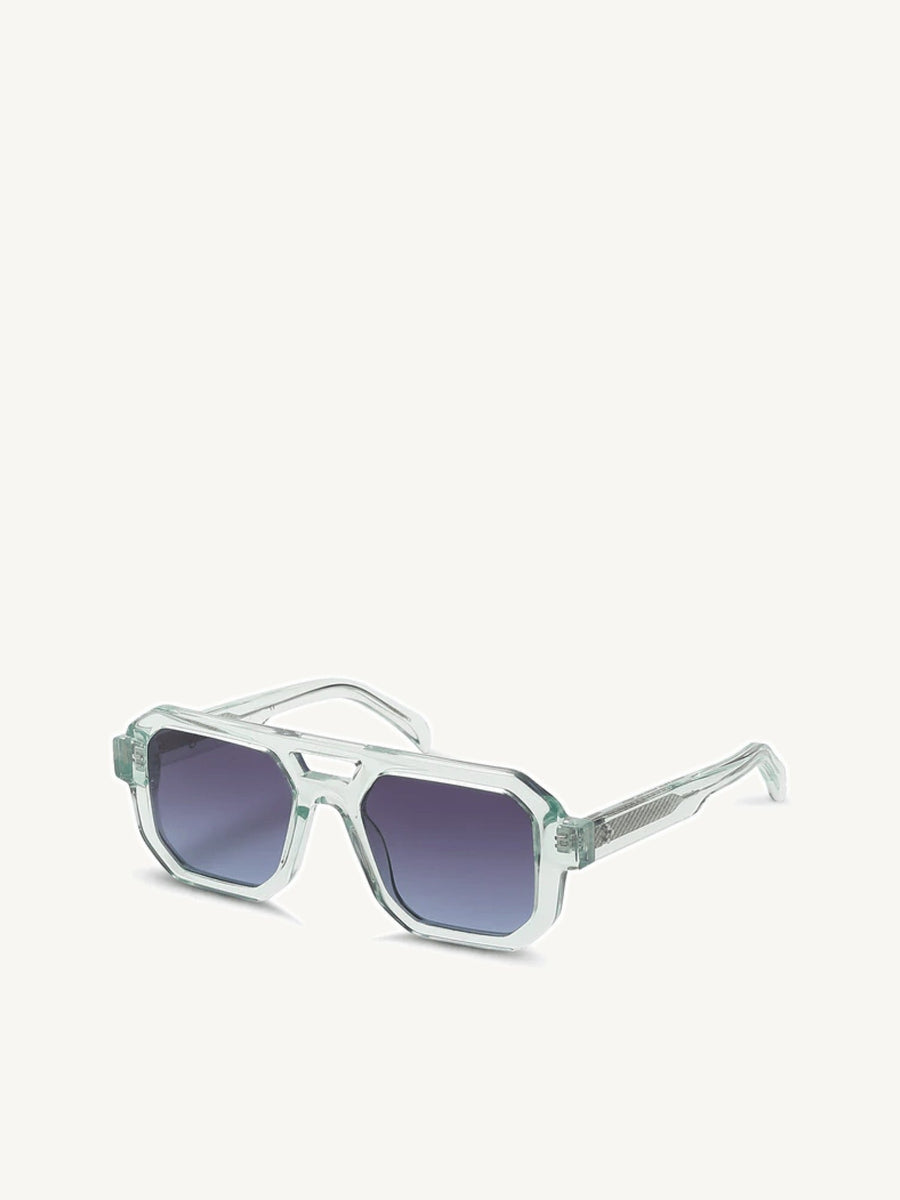 Thirty Four Minty Sunglass with Blue Lens