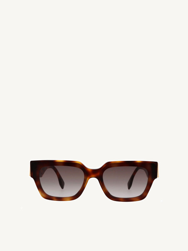 Fendi FE40099F 6653B Acetate Sunglasses in Tortoise