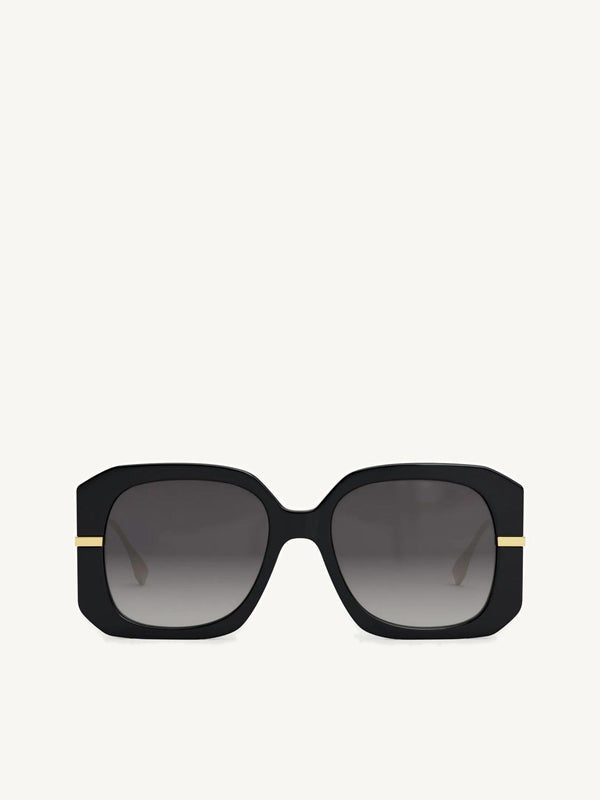 Fendi FE40065F 5601B Acetate Sunglasses in Black