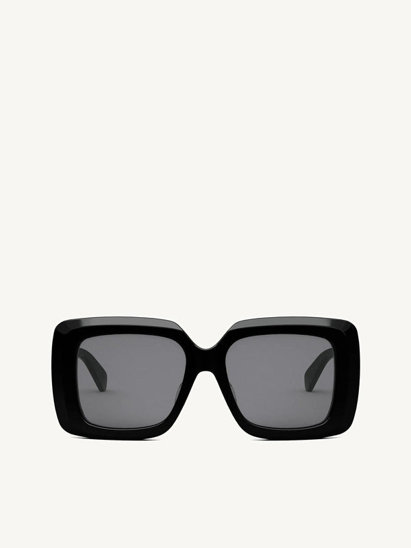 Celine CL40263F 5401A Acetate Sunglasses in Black