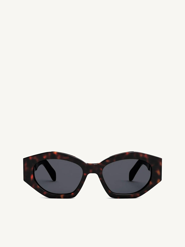 Celine CL40238U 5552A Acetate Sunglasses in Dark Havana