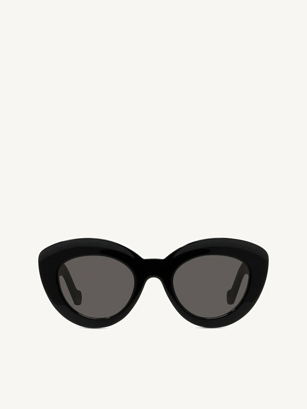 Loewe LW40051I 5001A Acetate Sunglasses in Black