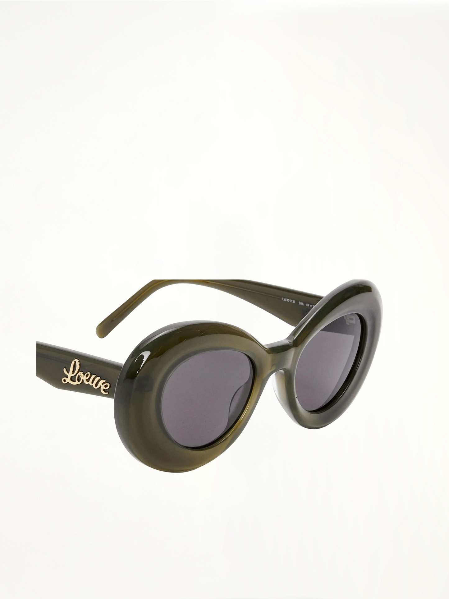 Loewe LW40112I 4796A Acetate Sunglasses in Green