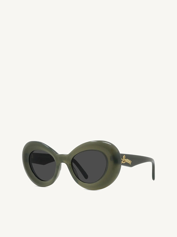Loewe LW40112I 4796A Acetate Sunglasses in Green