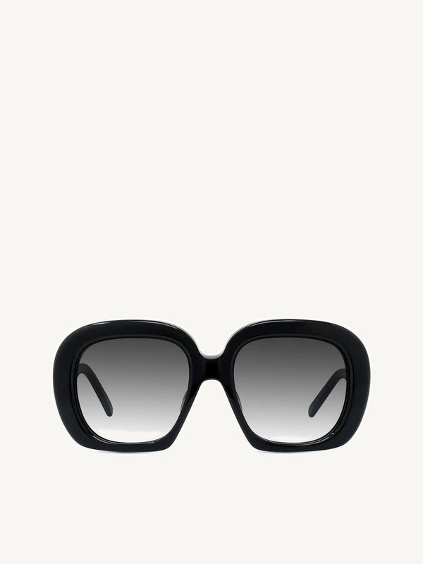 Loewe LW40113U 5301B Acetate Sunglasses in Black