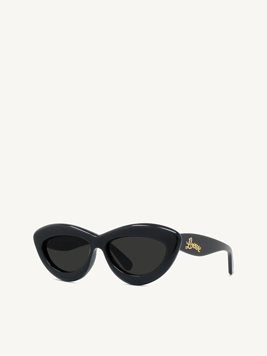 Loewe LW40096I 5401A Acetate Sunglasses in Black