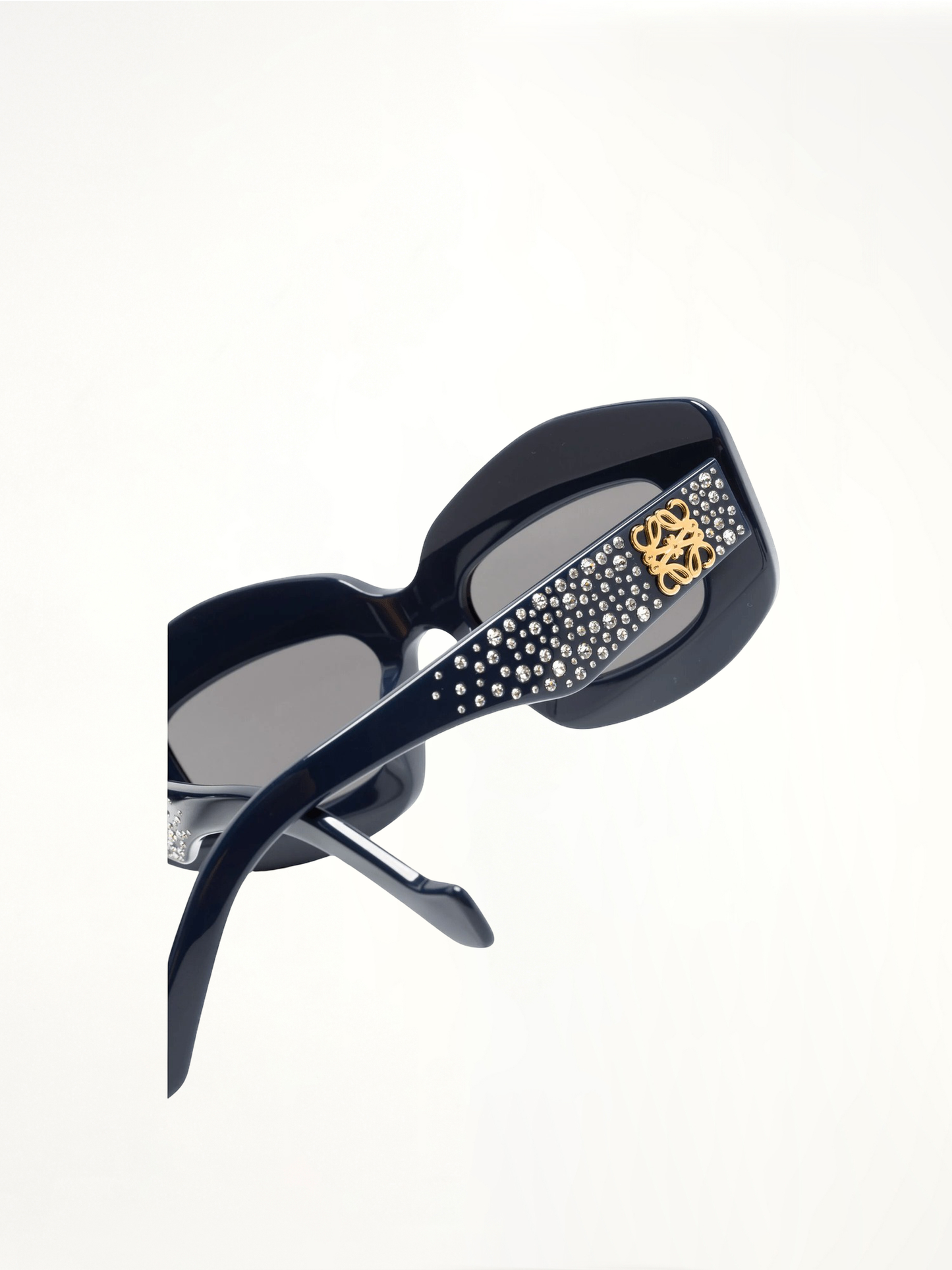 Loewe LW4114IS 4990A Acetate Sunglasses in Navy