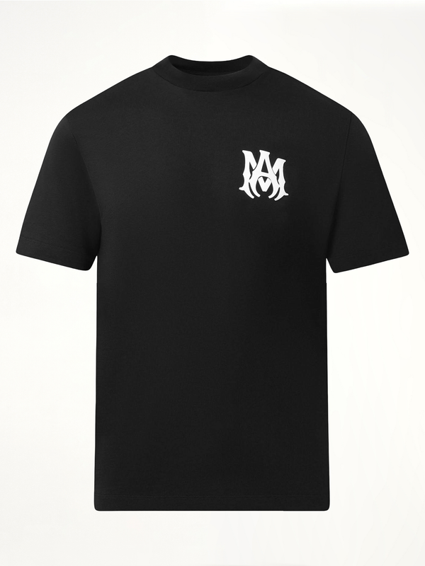 ブラック/ホワイトのMAコアロゴTシャツ