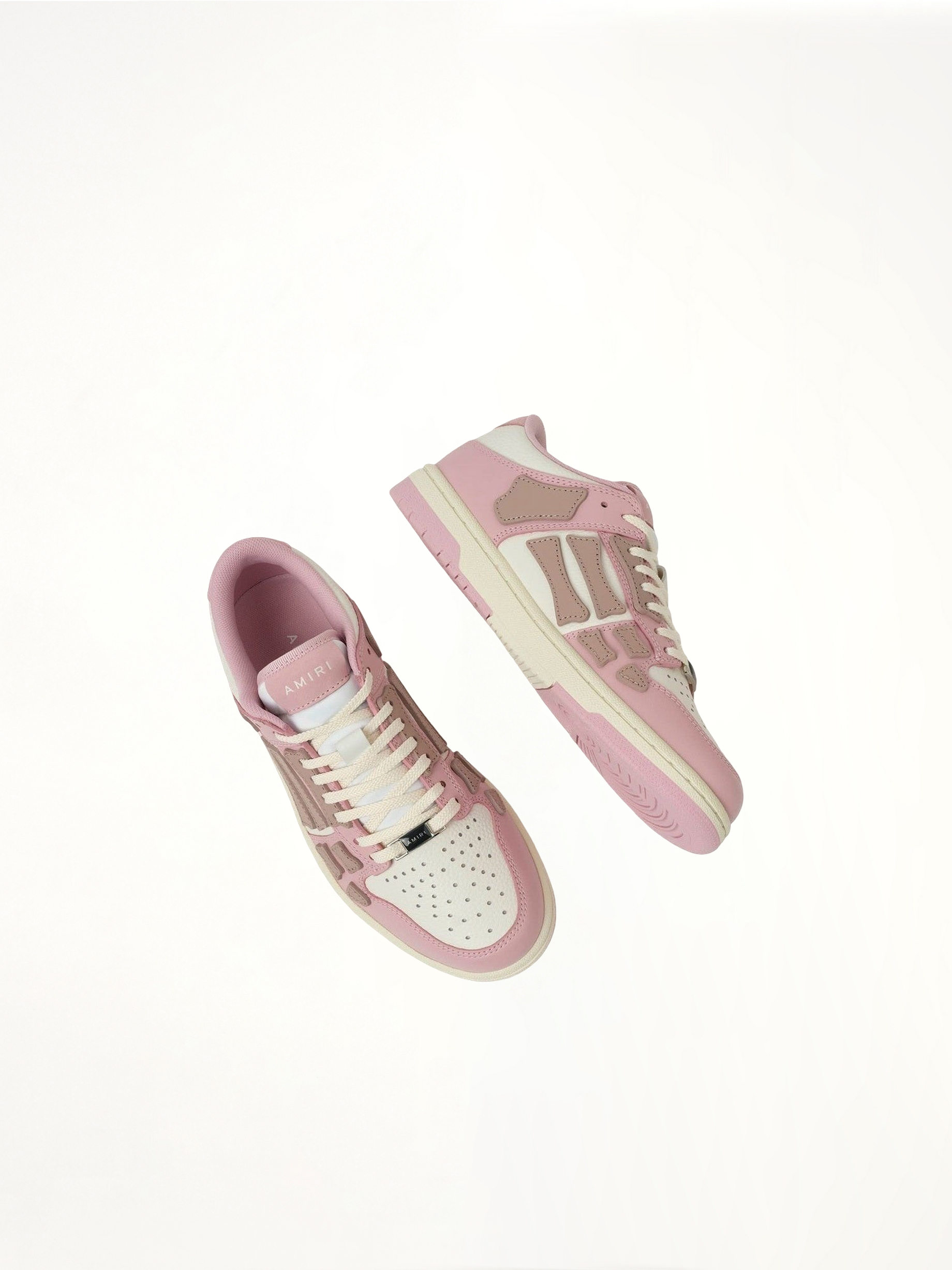 Skeleton Sneaker in Pink Top View | AMIRI