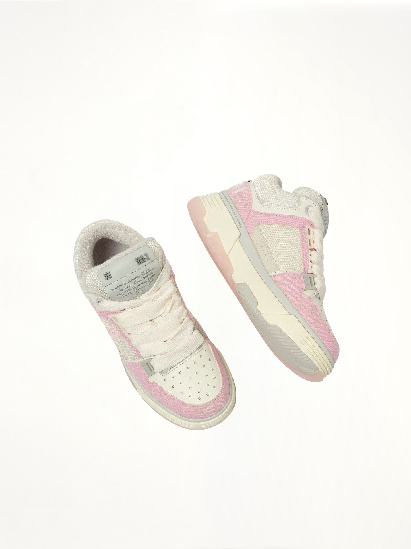 Denim Bandana MA-1 Sneaker in Pink