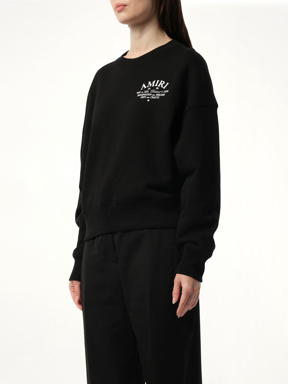 Amiri 艺术区黑色运动衫
