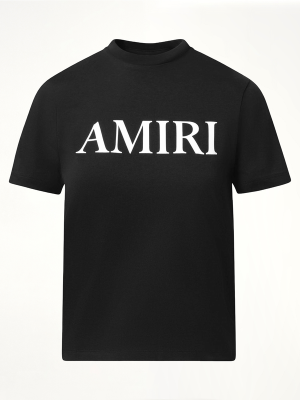 Amiri 核心徽标黑色 T 恤