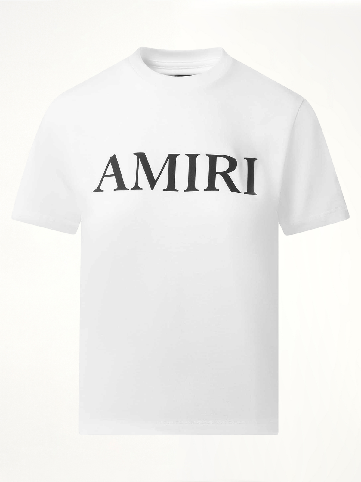 Amiri 白色核心徽标T恤