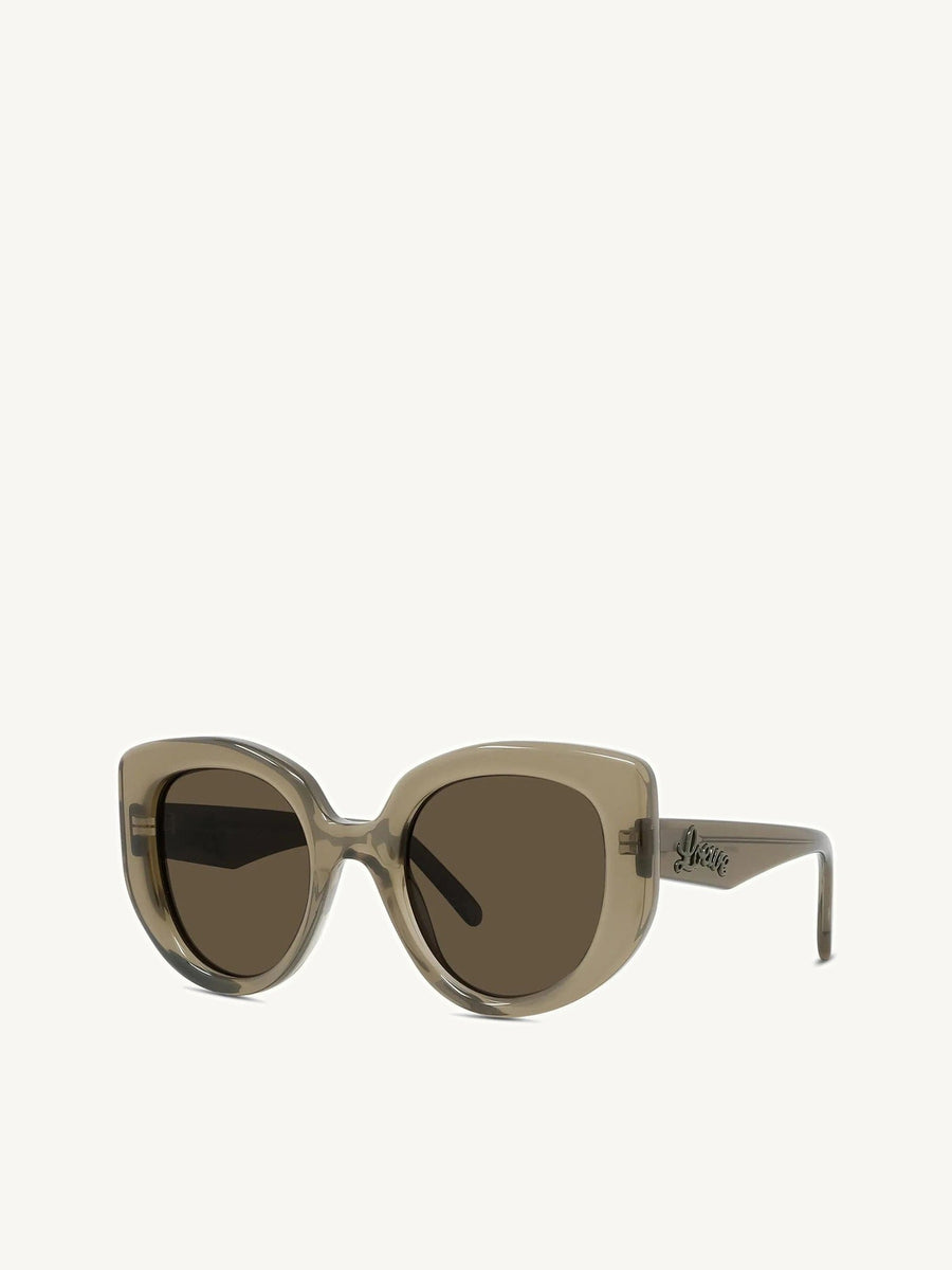 Loewe LW40100I 4996E Sunglasses in Marble Green