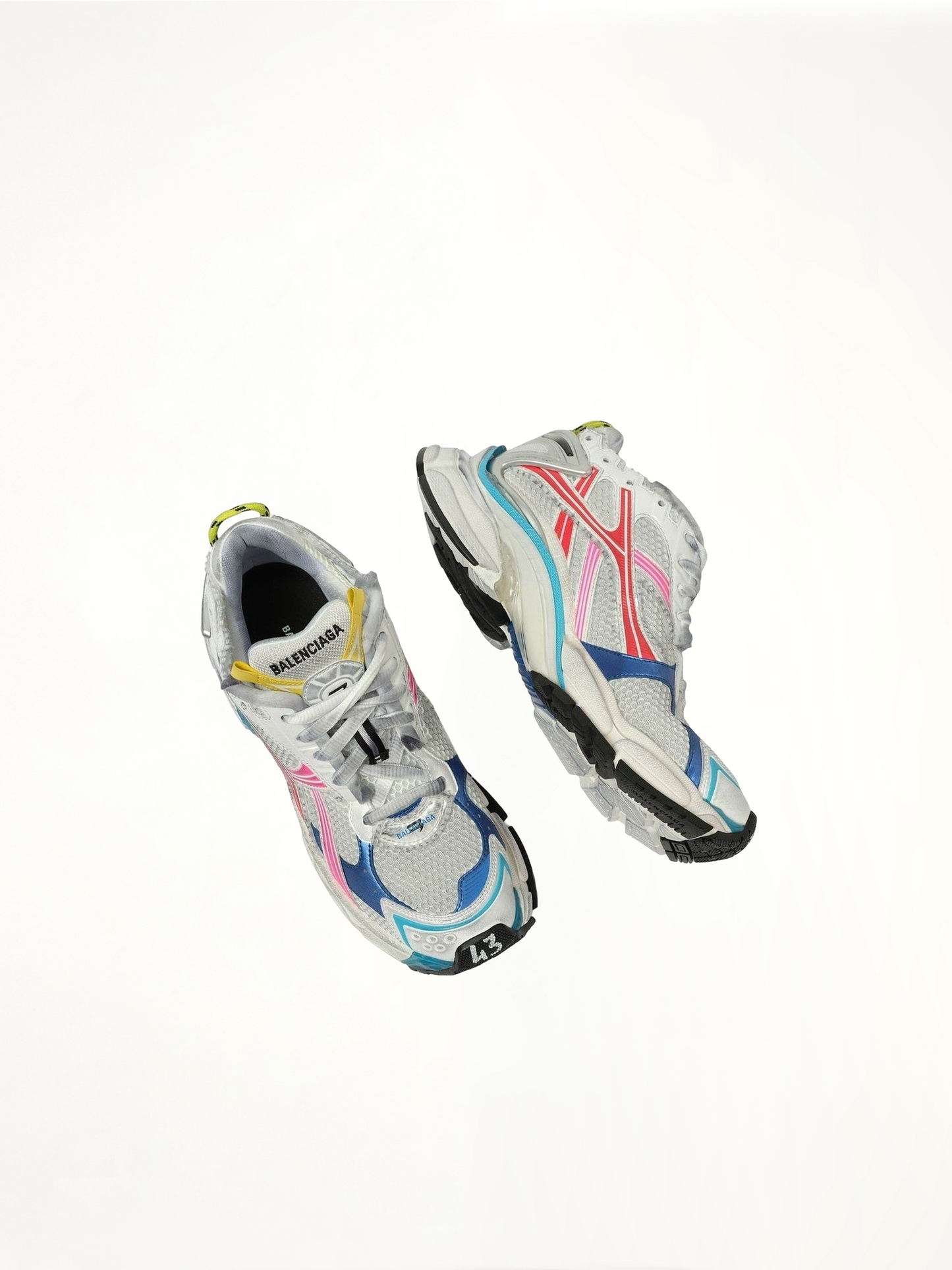 Runner Metallic Sneaker in Multicolour