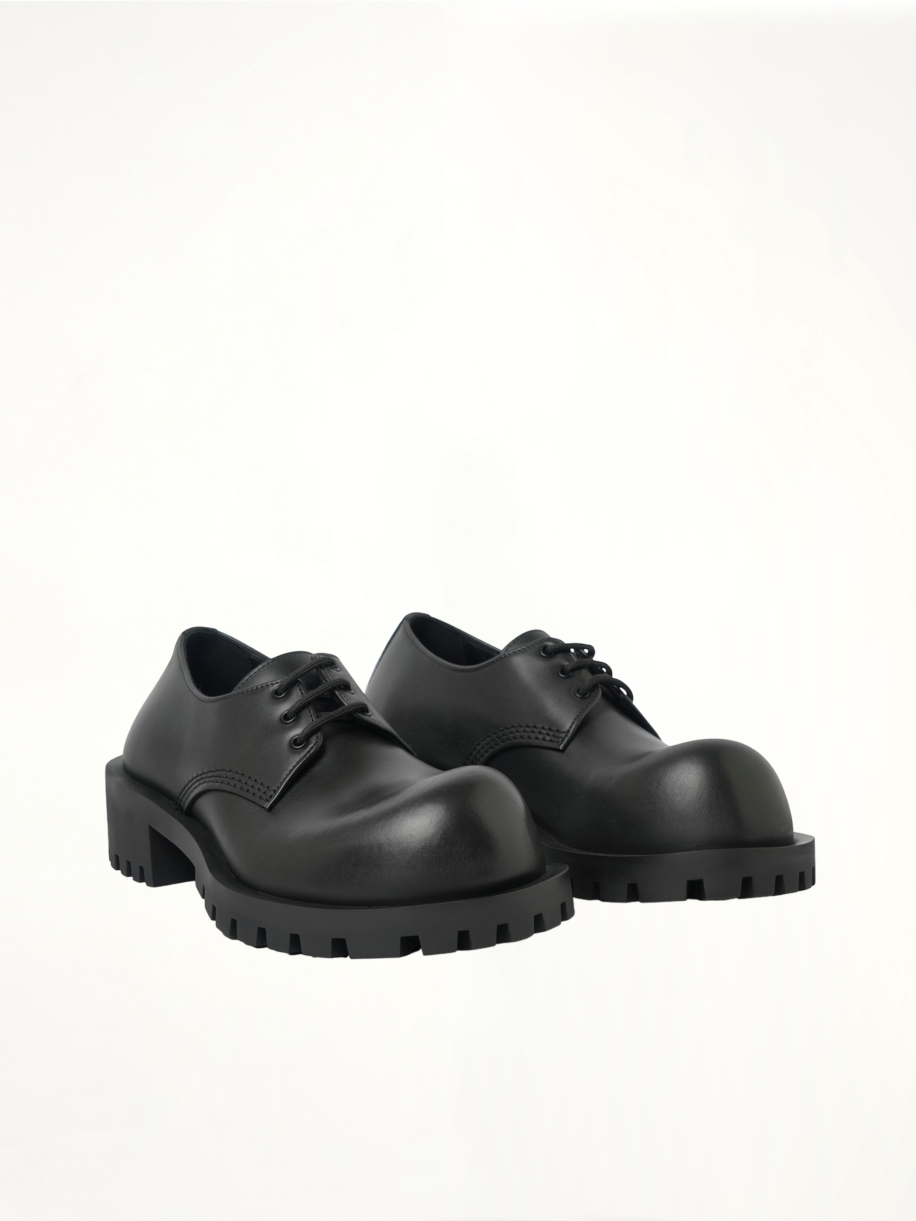 Hummer Derbie in Black Front View | BALENCIAGA