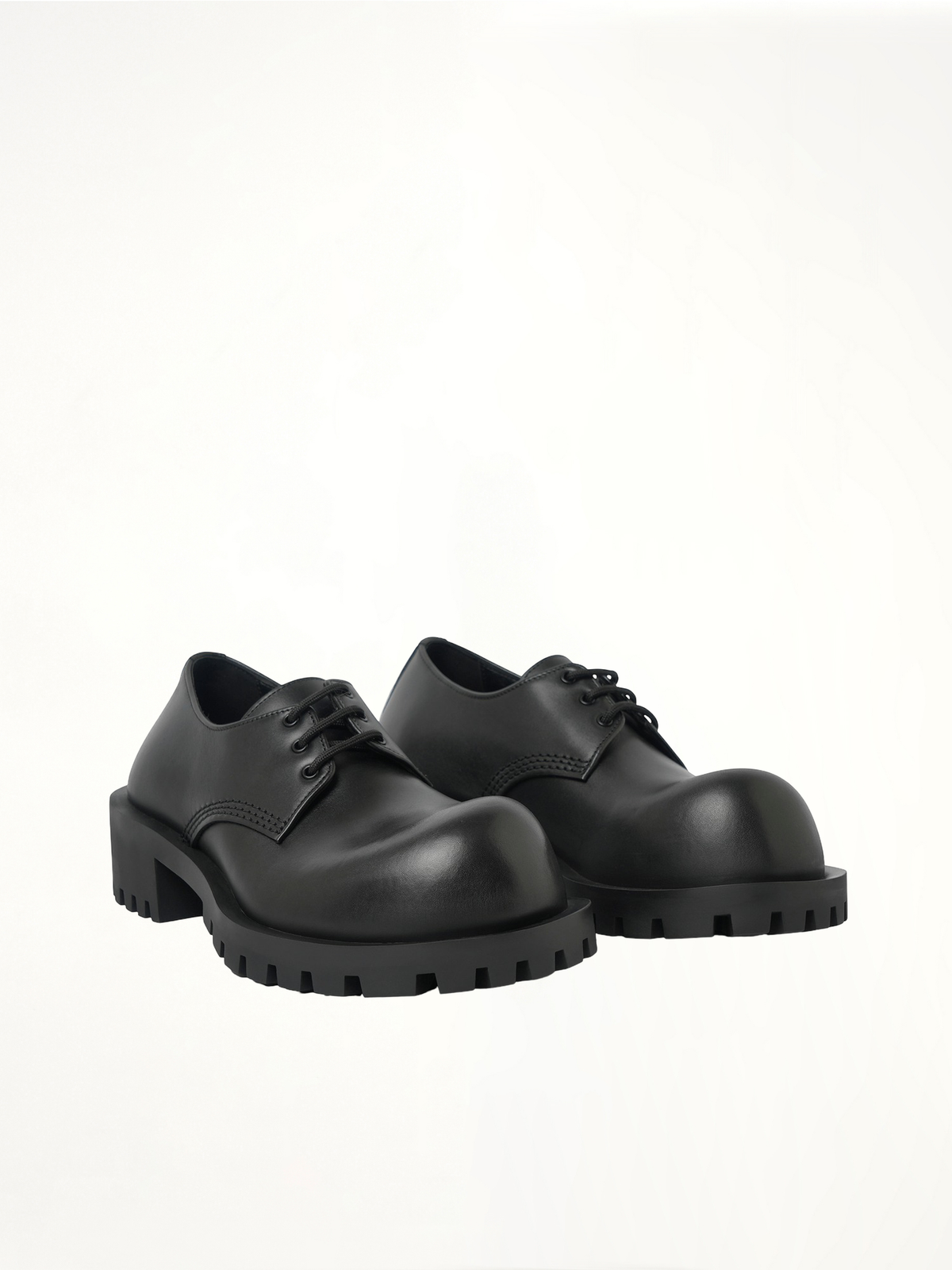 Hummer Derbie in Black Front View | BALENCIAGA